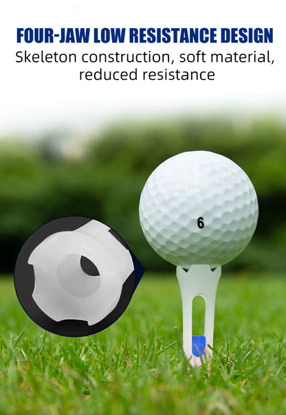 WanderS 4 Claw Plastic Golf Tee Set 30Pcs One Box Durable Golf Tees