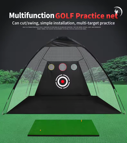 WanderS Golf Net Cage Practice Outdoor Backyard Golf Net With Target