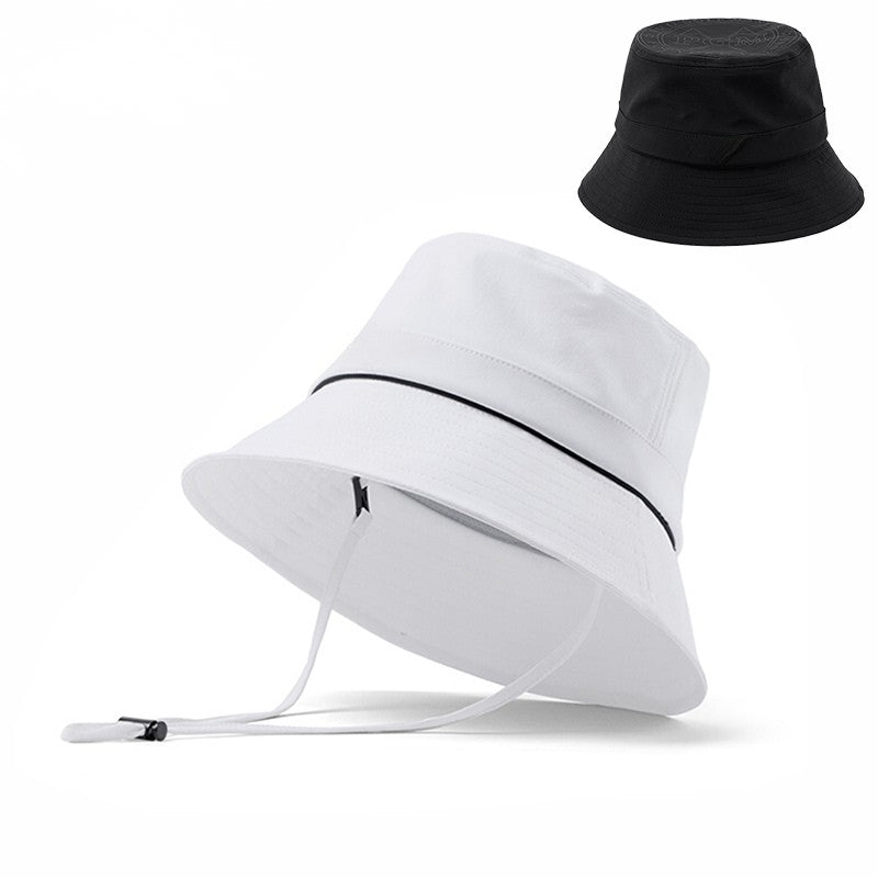 WanderS Golf Hat, Men'S Bucket Hat, Sun Protection, Adjustable Rope, Sweat-Absorbent Belt, Visor