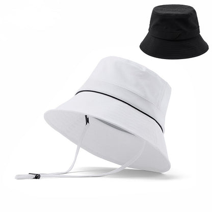 WanderS Golf Hat, Men'S Bucket Hat, Sun Protection, Adjustable Rope, Sweat-Absorbent Belt, Visor