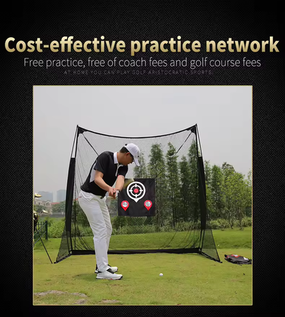 WanderS Outdoor & Indoor Golf Swing Training Practice Net Training Aids