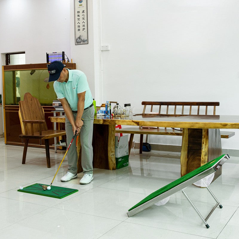 WanderS Chipping Golf Training Mat Indoor Hitting Mini Impact Golf Practice Mat