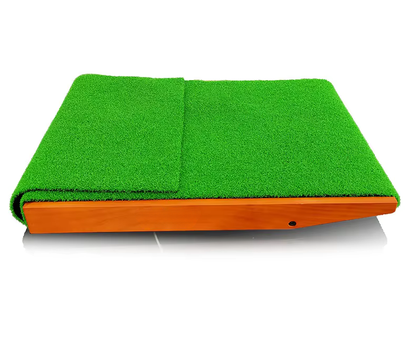 WanderS Solid Wood Mini Golf Course Indoor Custom Chipping Golf Putting Mat