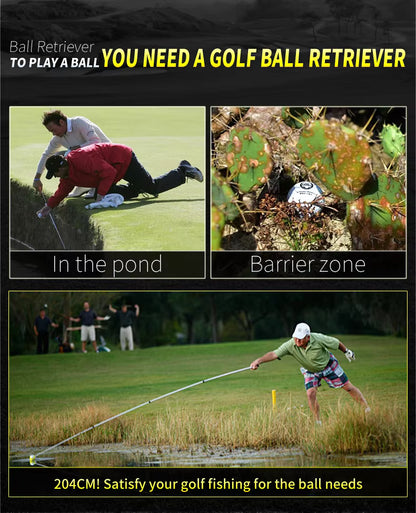 WanderS Golf Equipment Golf Ball Retrievers Portable Telescopic