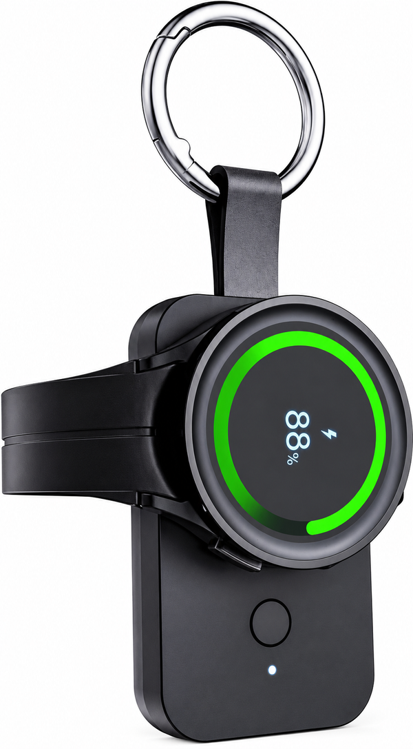 WanderS 1000mAh Watch Power Bank with Metal Ring – Samsung