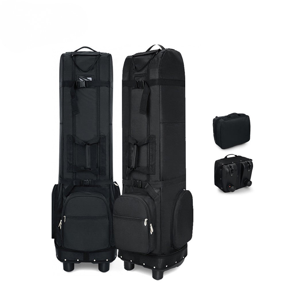 WanderS Golf Travel Bag With Wheels Durable Nylon Waterproof Black Golf Travel by WanderS