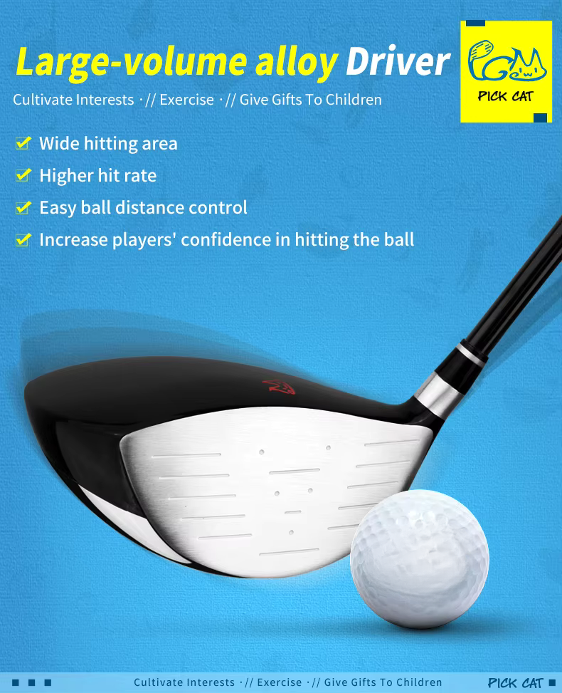 WanderS 1# Right Hand Big Head Children's Golf Driver