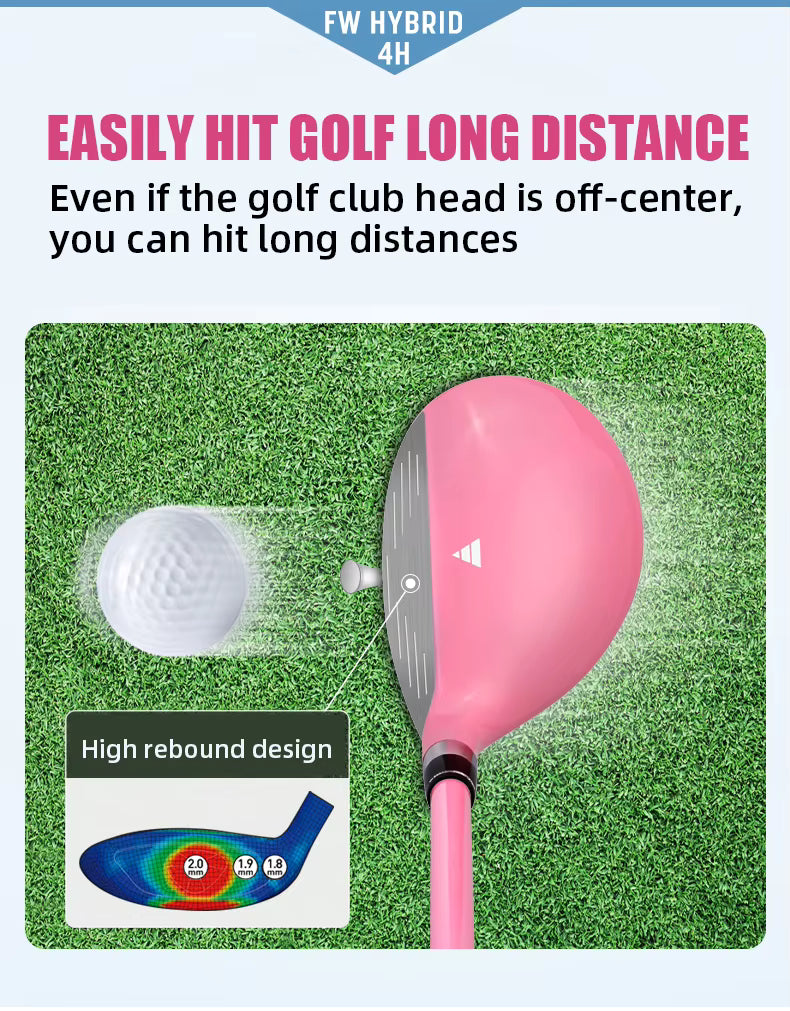 WanderS Brand Golf Club Complete Set Ladies Custom Golf Clubs Set For Women