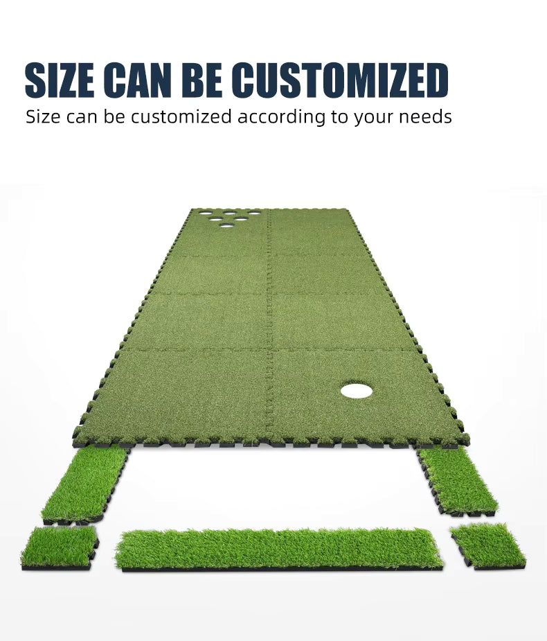 WanderS Mini Golf Outdoor Carpet Putting Green Kits Portable Nylon Putting Green