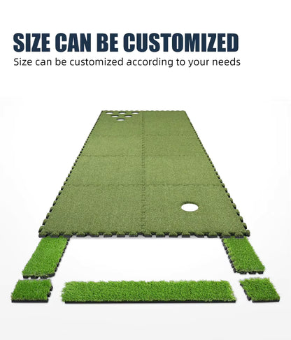 WanderS Mini Golf Outdoor Carpet Putting Green Kits Portable Nylon Putting Green