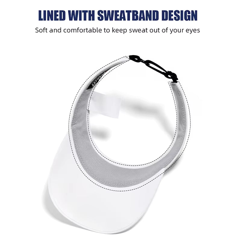 WanderS Golf Head Visor Summer Sun Cap Sports Women Visor Golf Hats