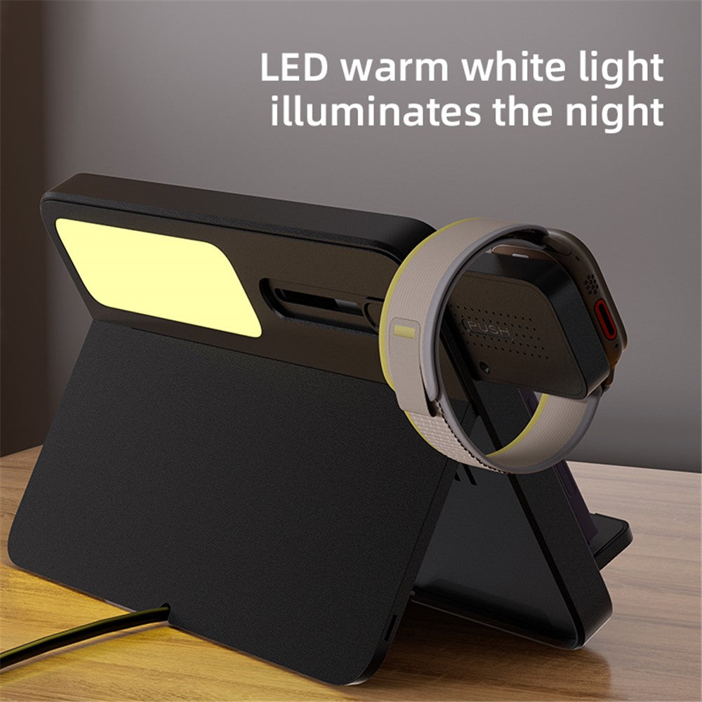 WanderS 4-in-1 Dual-Coil Magnetic Wireless Charger 15W