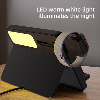 WanderS 4-in-1 Dual-Coil Magnetic Wireless Charger 15W