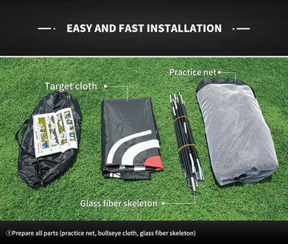 WanderS 3M Golf Training Equipment Practice Nets With 30*60Cm Golf Mat