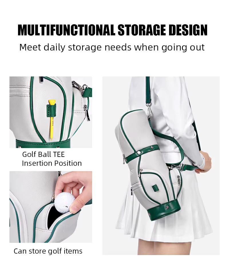 WanderS Small Golf Bag Manufacturer Lady Golf Hand Bag Custom Mini Womens Golf