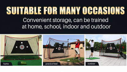 WanderS Golf Hitting Simulator Net Target Outdoor Practice Golf Chipping Net
