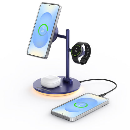 WanderS 4-in-1 Qi2 15W Cooling Wireless Charger