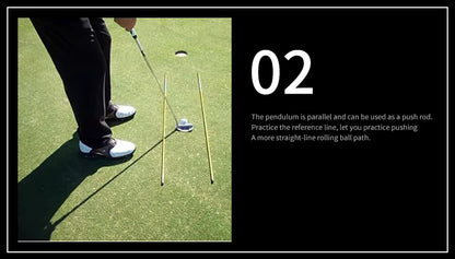 WanderS Golf Alignment Sticks Training Aids Golf Swing Trainer Multifunctional