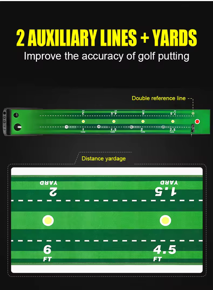 WanderS Golf Putting Matt Indoor 2021 Automatic Ball Return Golf Putting Mat With Anti