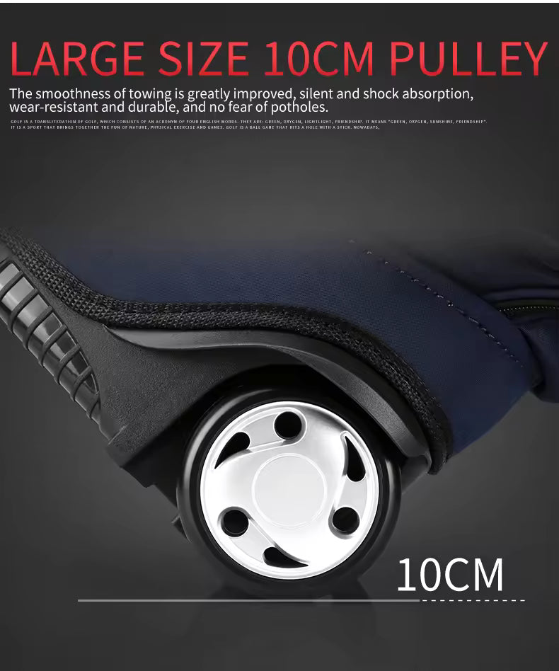 WanderS Travel Golf Bag With Password Lock And Wheels