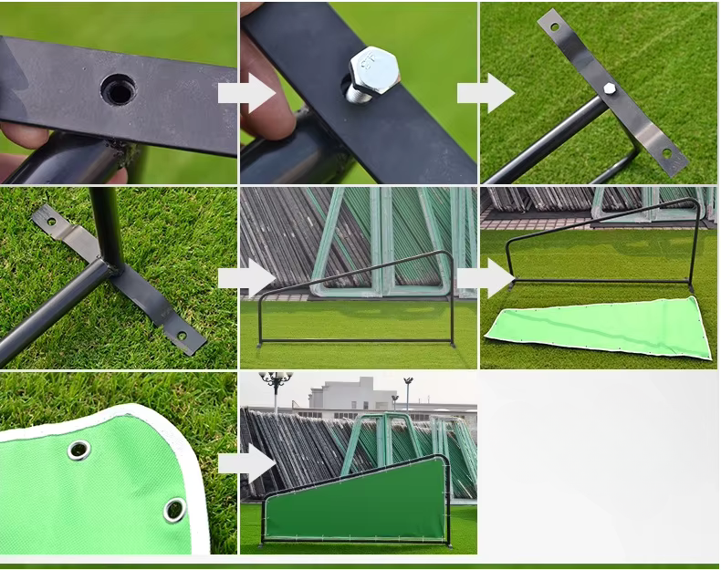 WanderS Golf Range Bay Tee double tube Divider Custom Golf Divider