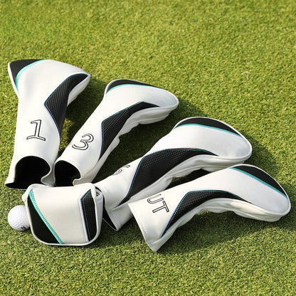 WanderS Golf Club Cover Universal Wood Club Cover Putter Cover Waterproof Club Cover Ball Head Cap Cover Protective Cover Supplies