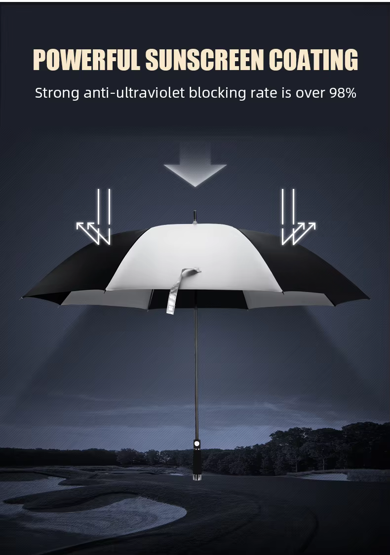 WanderS Custom Automatic Opening Golf Umbrella Lightweight Golf Umbrella