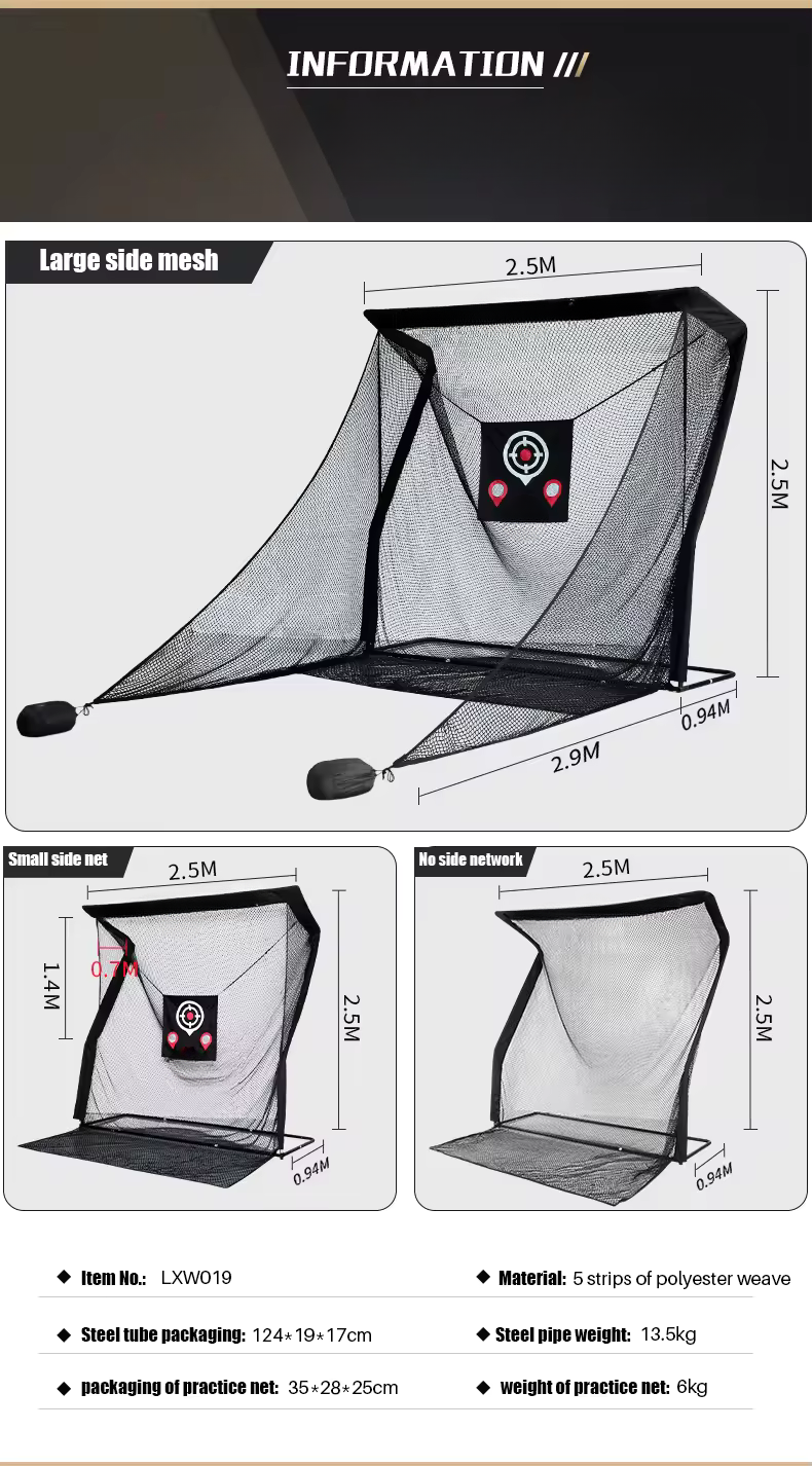 WanderS Golf Net Indoor Target Hitting Practice 2021 Golf Net For Backyard