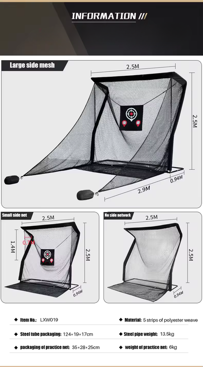 WanderS Golf Net Indoor Target Hitting Practice 2021 Golf Net For Backyard