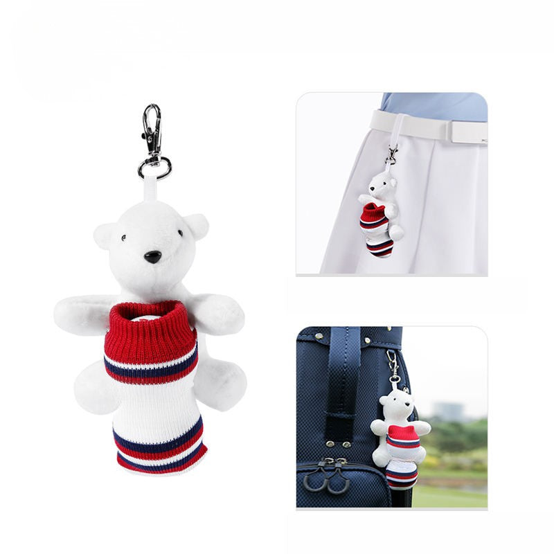 WanderS Mini Golf Bag Ball Holder Golf Ball Carry Bag Doll Golf Ball Pouch Bag