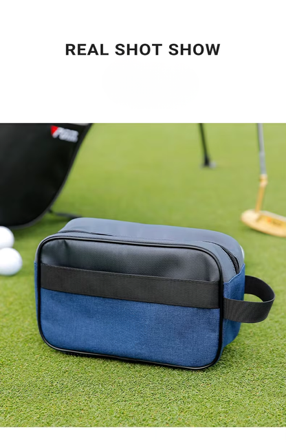 WanderS Waterproof Golf Pouch Ball Bag Men Golf Handbag With Divider
