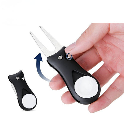 WanderS Golf Divot Tool & Ball Marker Gift Set with Golf Brush