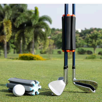 WanderS Golf Bag Club Divider Clips Portable Golf Club Retainer Golf Bag Club Clips