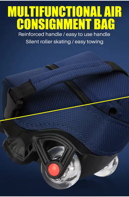 WanderS Golf Bag Lightweight Large Capacity Golf Club Travel Bag With Wheels