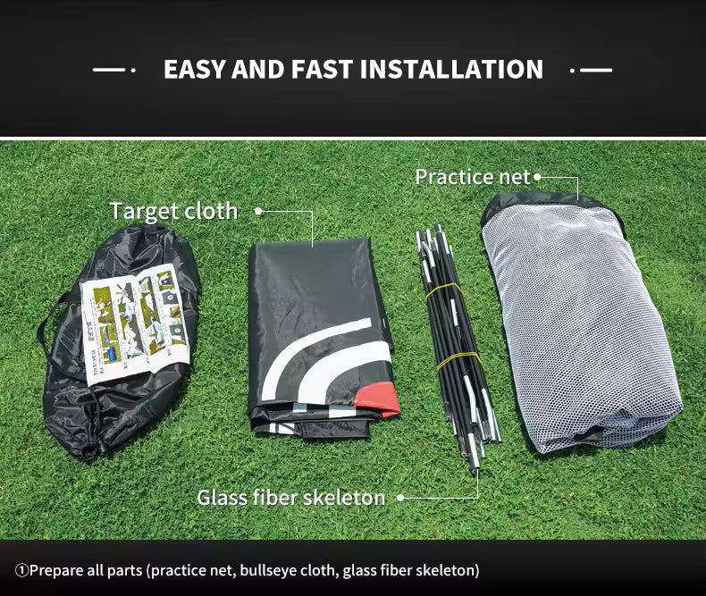 WanderS Golf Net Cage Practice Outdoor Backyard Golf Net With Target