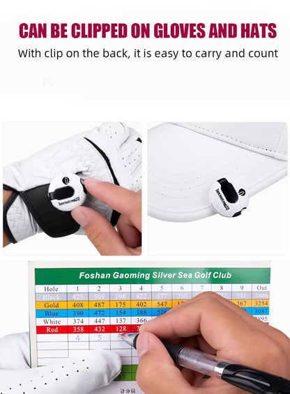 WanderS Golf Cap Clip Scorer Golf Score Counter