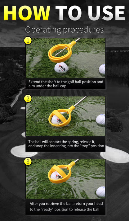 WanderS Golf Equipment Golf Ball Retrievers Portable Telescopic