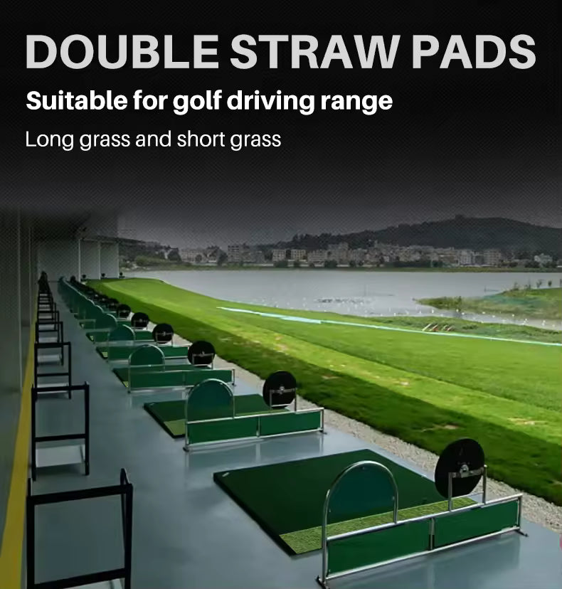 WanderS Double Grass150*150Cm Driving Range Golf Hitting Mat