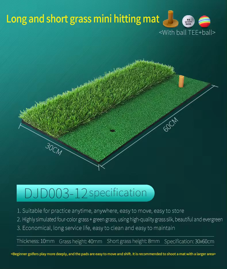 WanderS Custom Golf Hitting Mat,Golf Carpet,Golf Putting Mat