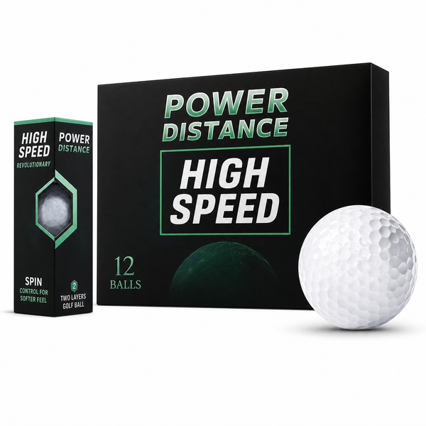 WanderS Custom Logo 2 Layer Driving Range Golf Balls Gift Box Practice Golf Ball by WanderS