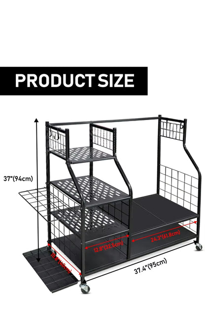WanderS Extra Large Size Golf Bag Storage Rack Golf Clubs Display Organizer Multifunction Golf Racks