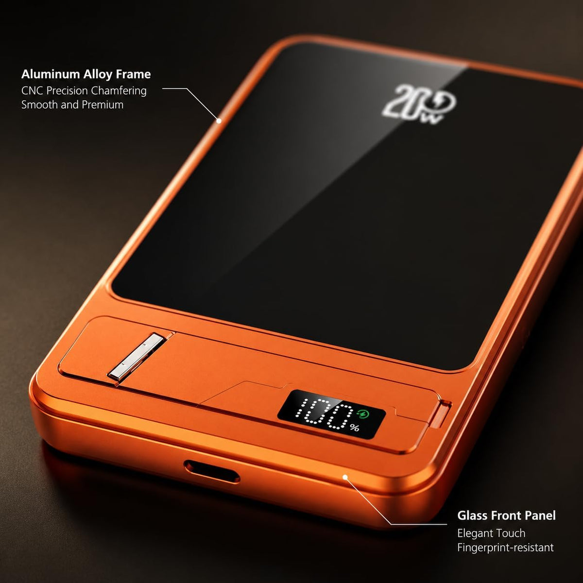 WanderS 10000mAh Ultra-Thin Magnetic Power Bank