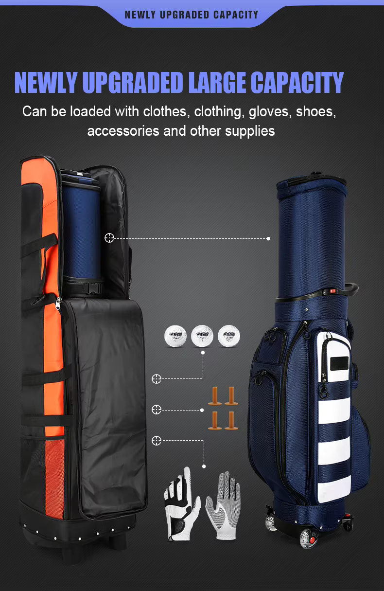 WanderS Custom Super Light Folding Golf Travel Cover For Golf Bag