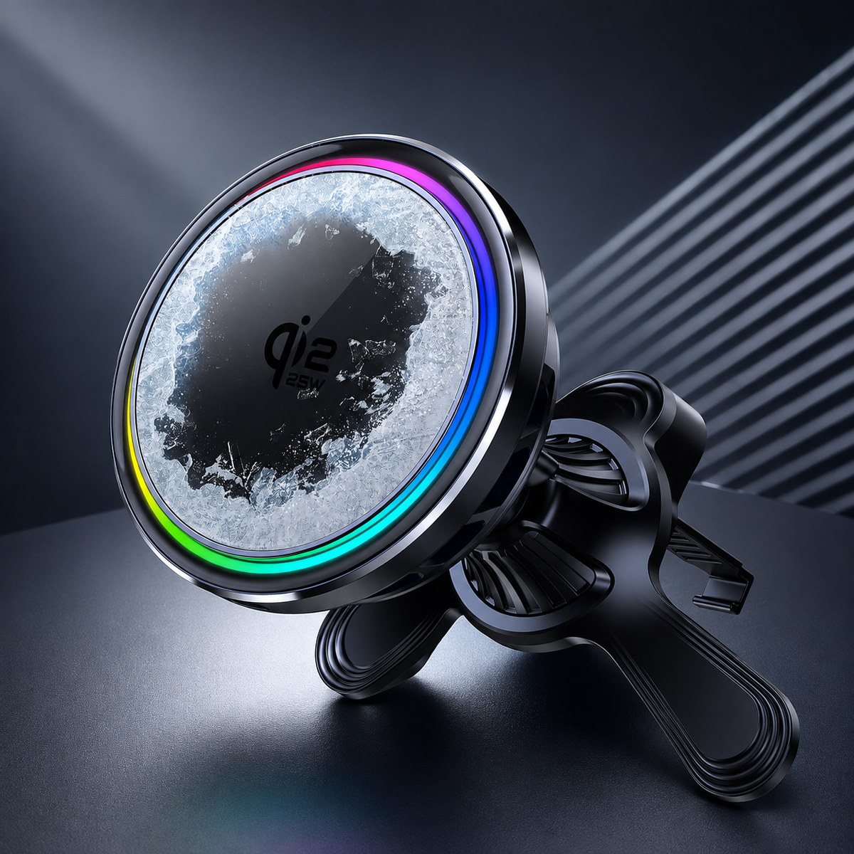 WanderS Semiconductor Cooled Car Wireless Charger Qi2 15W & Qi2 25W