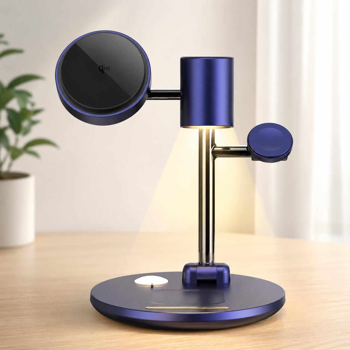 WanderS 4-in-1 Qi2 15W Cooling Wireless Charger