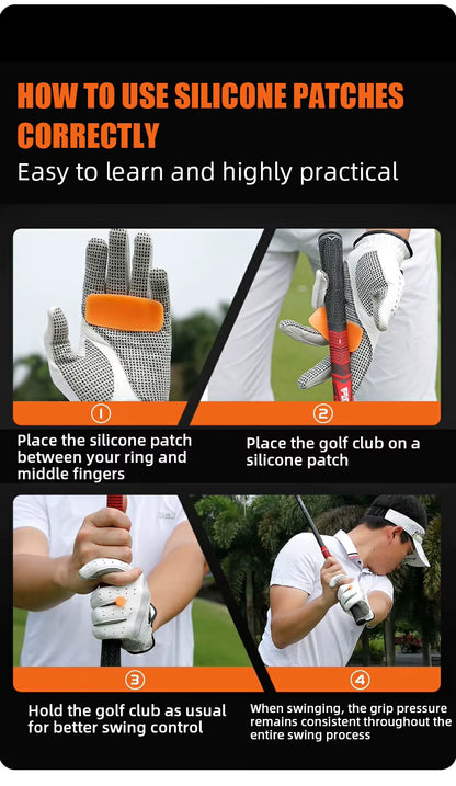 WanderS Silicone Magic Patch Golf Posture Corrector Grips Trainer Golf