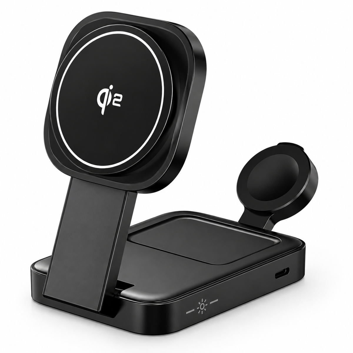 WanderS 3-in-1 Magnetic Qi2 15W Wireless Charger