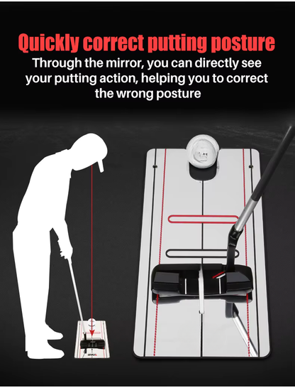 WanderS Golf Mirror Alignment Training Aid Putting Golf Training Aids