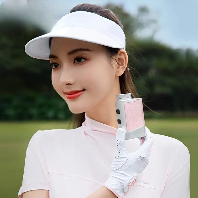 WanderS Golf Rangefinder Mini Pocket Edition Slope Compensation Locking Flag Vibration Magnetic Attachable Send Waist Clip 1200 Yards