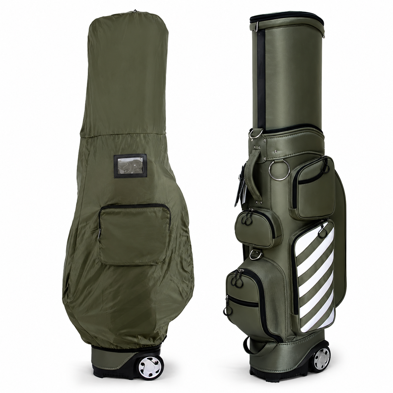 WanderS Women Golf Bags With Wheels Fashion/cooler Pocket